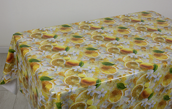 Клеенка Глянец 140 см GX-785A Сочный лимон
