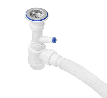 Сифон Мини 2 в 1 для умывальника 1.1/4"*40