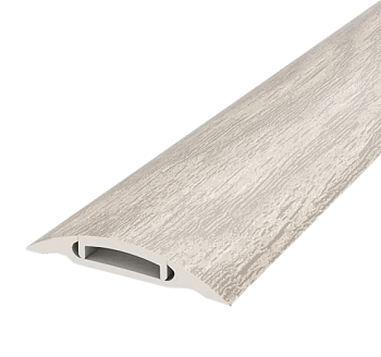Порог с монтажным каналом 42мм 1,6 Дуб беленый 203