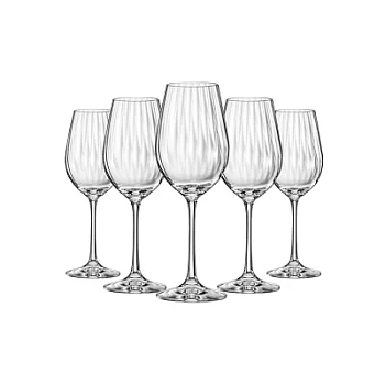 Набор бокалов для вина WATERFALL 6шт 350