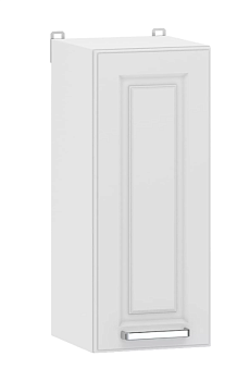 Шкаф навесной со стол.100.30 300 "Вокс" Меренга, Белый 