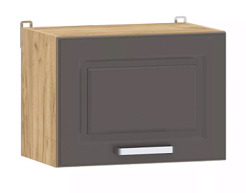 Шкаф навесной "Вокс" 100.38 500 (Софт Графит, Дуб Крафт Золотой) без столешницы