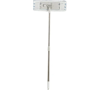 Швабра д/уборки с насад.из микрофибры с телескоп.ручкой