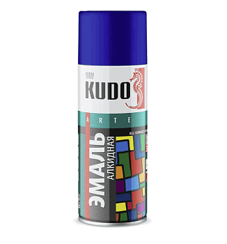 Эмаль универс. KUDO синяя 520мл 1011