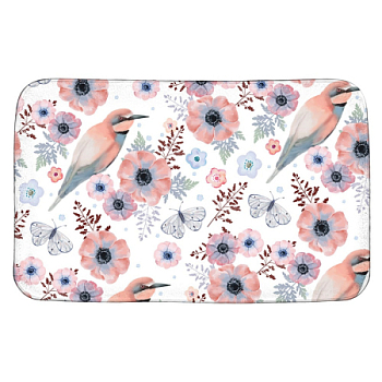 Коврик для ванной в рулоне "Нежность", 45*73см, м/ф 74531