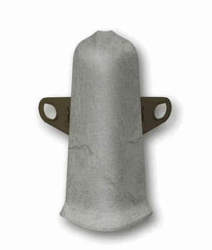 Угол наруж. с крепеж. Деконика 70мм Лофт светло-серый 547