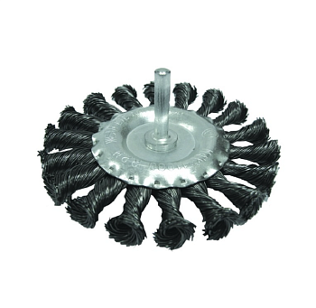 БИБЕР Щетка-крацовка дисковая витая для дрели 75мм (30/180) 70993