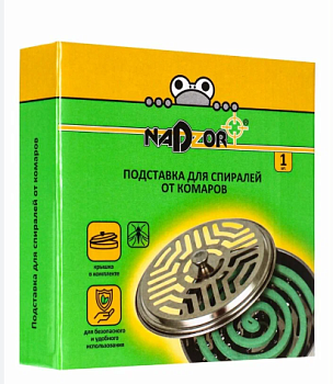 Подставка для спирали от комаров, с крышкой Nadzor/30	MCH001 