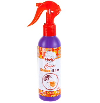 Спрей HELP от клопов и блох инсектицидный, 200мл