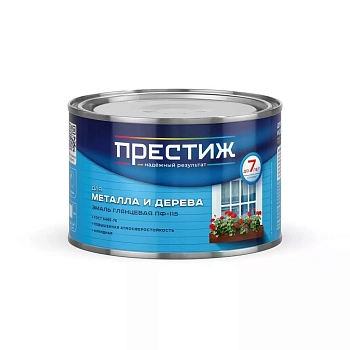 Эмаль ПФ-115 белая 0,4кг Престиж "28"
