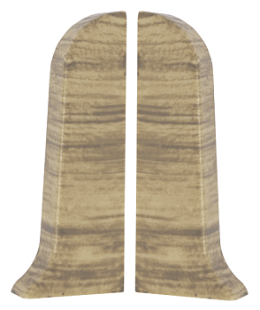 Заглушки торцевые RICO LEO 145 медовый дуб