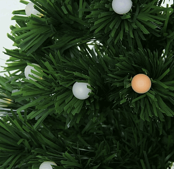 Ель светящаяся с шарами СШР12