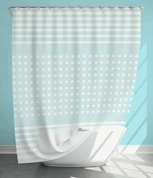 Штора для ванной " Сканди", 180*180см 75523