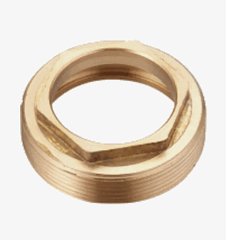 Гайка картриджа 40мм, латунь LEDEME LH202