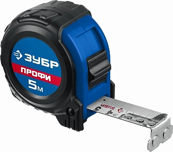 Рулетка ЗУБР Нейлон 5м*25мм, (34056-05-25)