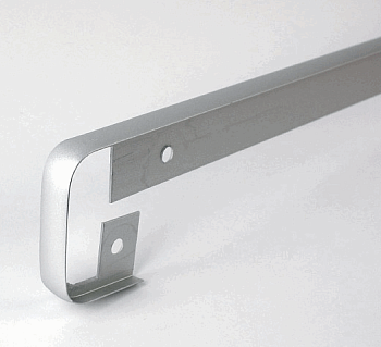 Планка H38 R5 щелевая Т-образн., белая L-0,6м арт.94652