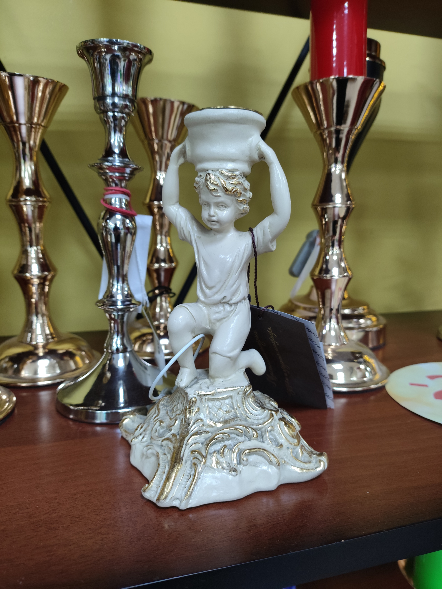 Подсвечник "Эллин" левый (скульптура) АС 22524