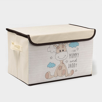 Короб для хранения с крышкой 38*25*24см 4585618