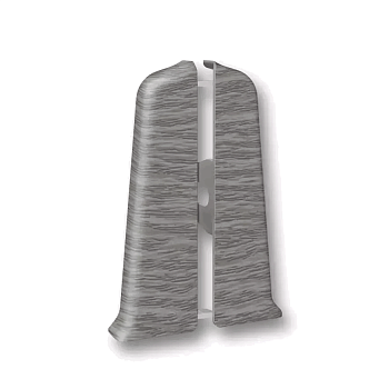 Заглушки торцевые д/плинтуса Деконика 70мм дуб пепельный 210