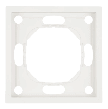 Рамка 1-м Эмили, PFR00-5001-01, белый фарфор, soft touch *49884