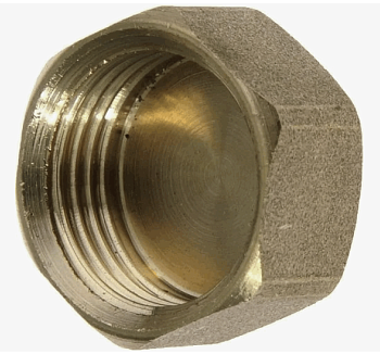 Заглушка в трубу 1/2" лат. TRm 06309