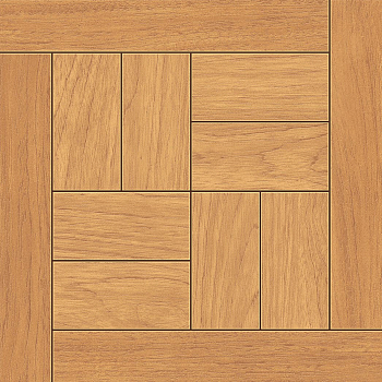 Напольная плитка 327*327мм Паркет с металлиз орех-