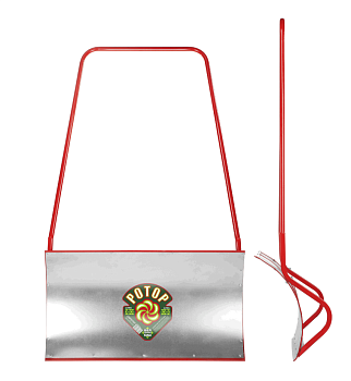 Скрепер БЦМ РОТОР 790*530мм, стальной