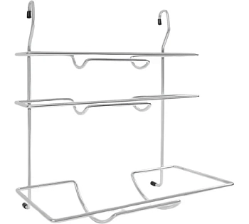 Полка тройная д/ бумаги и фольги 325*182*366 хром LS207T.CR 