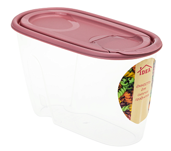 Емкость 0,9л д/сып. продуктов ягодный