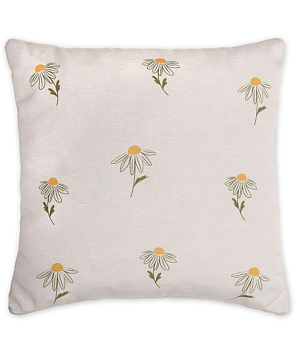 Подушка декор. с фотопечатью 40*40 см ткань смесовая Ромашки