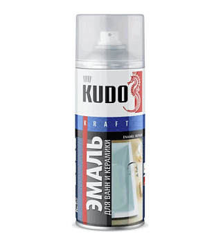 Эмаль для ванн (белая) KU-1301