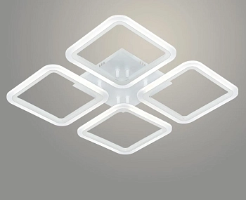 Люстра 08822/4LIA PR WT белый 104W LED 3000-6500K d560 ПДУ(ИК) диммер