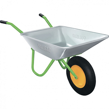 Тачка садовая грузоподъемная 100кг, объем 65л//PALISAD