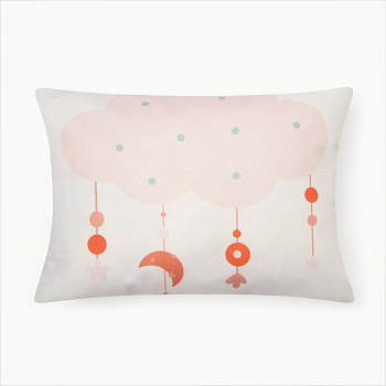 Подушка декор. Этель "Облако"  30*40 см велюр 100% п/э 10850075