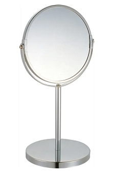 Зеркало косметическое M-1605 двустороннее на ножке (18,5*15*35см)