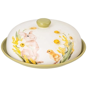 Блюдо для блинов agness Sunday 23*10 см арт. 358-2212