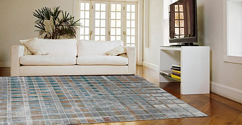 Ковер GINZA 1.2*1.7 дизайн 0178YA L.GREY / GREEN