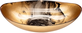 *Блюдо "MOON ART" GOLDEN 34см