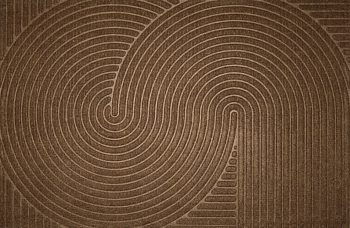 Коврик пористый Улитка 60*90см Коричневый