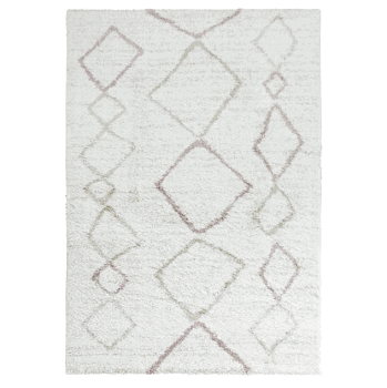 Ковер DINO 0.8*1.5 дизайн E6192 WHITE/LINNEN