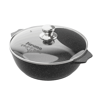 Жаровня Мечта 5,0л, АП Гранит black