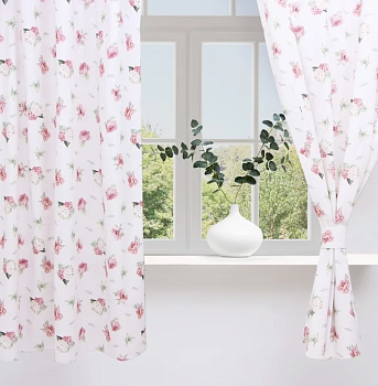 Комплект штор д/кухни с подхватами ЭТЕЛЬ Tenderness 149*180 см - 2 шт 9322491