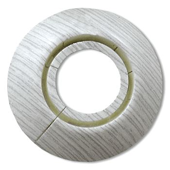 Розетты напольные d-25 мм Ясень белый Идеал 252