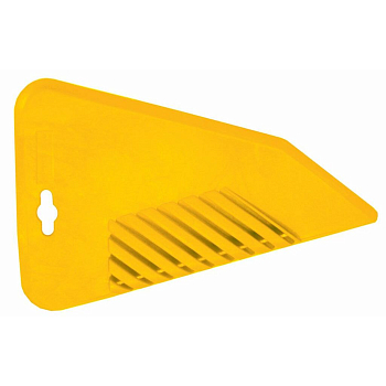Шпатель прижимной обойный 190мм желт. 20040