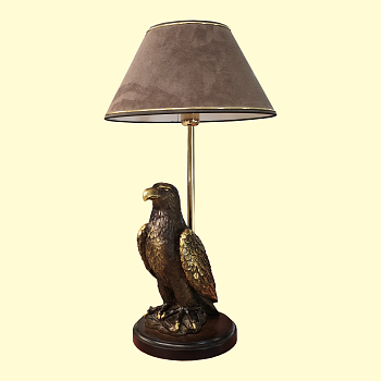 Св-ник быт. СБ-98 "Гордая птица" Б 32100+Абажур №38 (Кофе-2) 34013