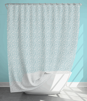 Штора для ванной 3-d " Пляжный берег", 180*180см 75522