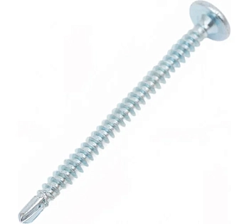 Саморез с прессшайбой сверло 4,2*50 (6шт) европодвес