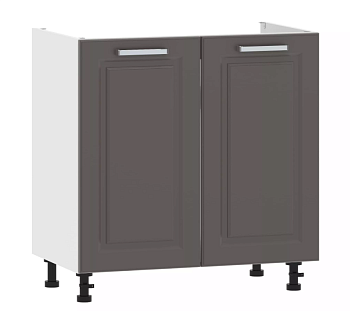 Тумба под мойку 100.04 800 "Вокс" Софт графит, Белый 100.04 800