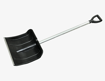 Лопата "Богатырь"с ал.планкой, алюм. чер. и V-обр. ручкой