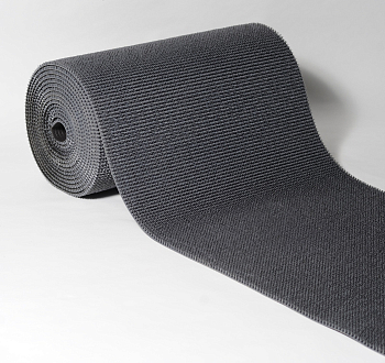 Покрытие щетинистое 127 тёмно-серое в рул. 15*0,9м